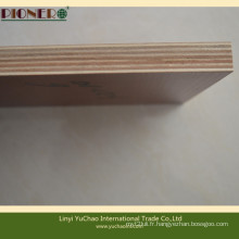 De qualité bois grain de bois mélamine stratifié contreplaqué pour armoire